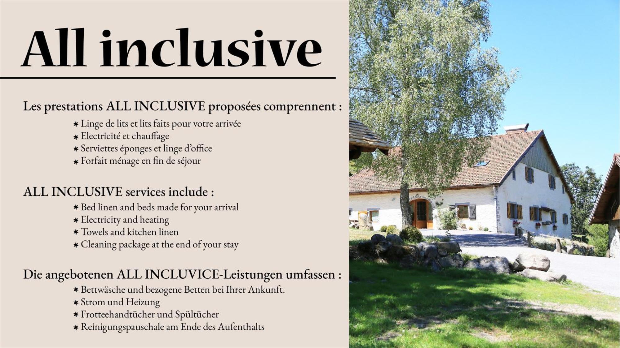 La Ferme Du Douanier & Spa 5 Etoiles All Inclusive Ventron Εξωτερικό φωτογραφία